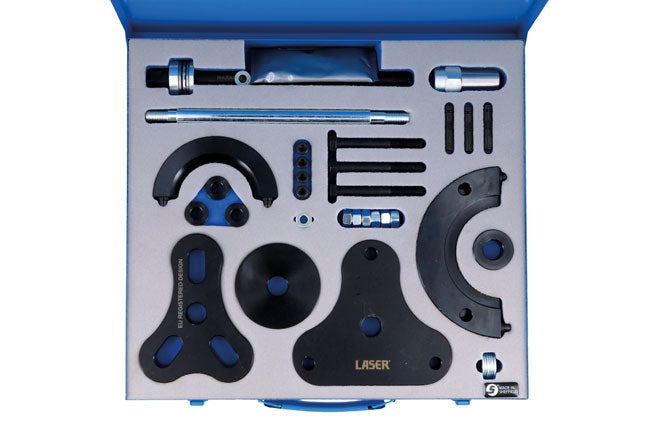 Laser Tools 8356 Rear Wheel Bearing Removal & Insertion Kit - for CitroÃ«n, Peugeot, Vauxhall/Opel Vans Laser Tools