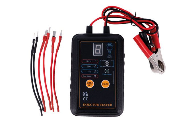 Laser Tools 8374 Fuel Injector Function Tester - 5V & 12V Petrol Injectors Laser Tools