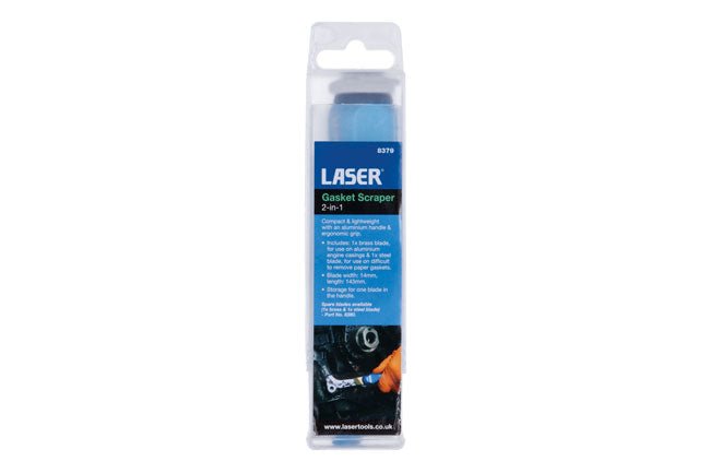 Laser Tools 8379 2-in-1 Gasket Scraper Laser Tools