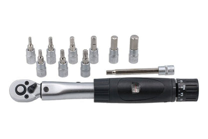 Laser Tools 8383 LTR Torque Wrench Set - 1/4"D 4-24Nm Laser Tools