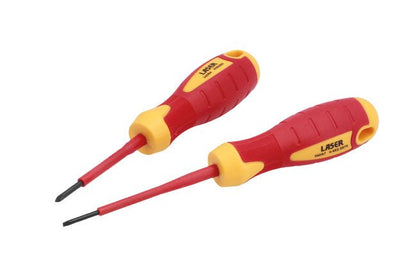 Laser Tools 8387 VDE Insulated Screwdriver Set 2pc Laser Tools