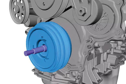 Laser Tools 8394 Crankshaft Pulley Removal Tool - for Ford Ranger 2.0L EcoBlue Laser Tools