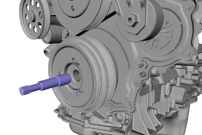 Laser Tools 8394 Crankshaft Pulley Removal Tool - for Ford Ranger 2.0L EcoBlue Laser Tools