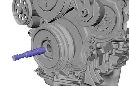 Laser Tools 8394 Crankshaft Pulley Removal Tool - for Ford Ranger 2.0L EcoBlue Laser Tools