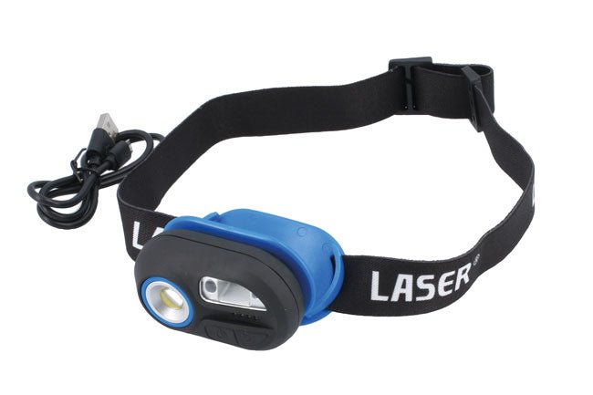 Laser Tools 8409 Motion Sensor Headlight / Work Light - Rechargeable Laser Tools