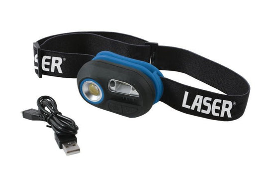 Laser Tools 8409 Motion Sensor Headlight / Work Light - Rechargeable Laser Tools