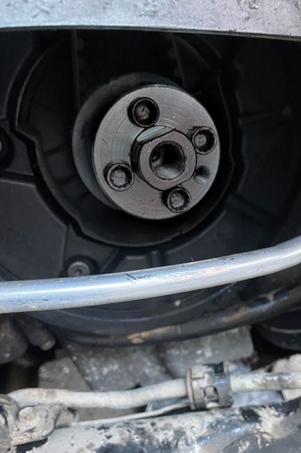 Laser Tools 8410 Crankshaft Cambelt Pulley Puller - for Volvo Petrol & 2.0 Diesel Laser Tools