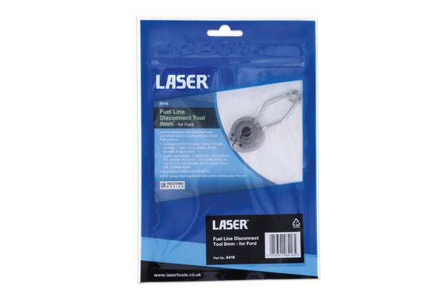 Laser Tools 8416 Fuel Line Disconnect Tool 8mm - for Ford Laser Tools