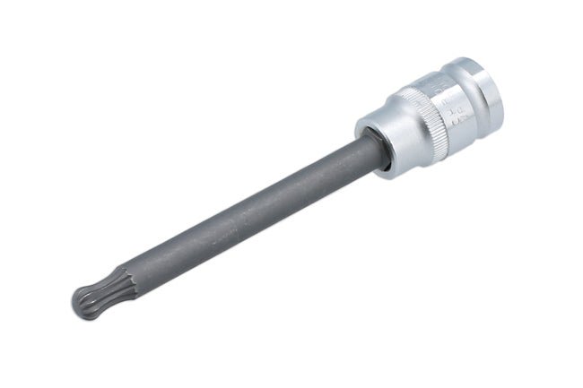 Laser Tools 8418 M10 Spline Ball End Bit Length 140mm 1/2"D - for VW Group Laser Tools