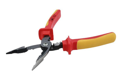 Laser Tools 8423 Insulated Long Nose Multifunctional Pliers 225mm Laser Tools