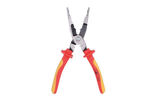 Laser Tools 8423 Insulated Long Nose Multifunctional Pliers 225mm Laser Tools