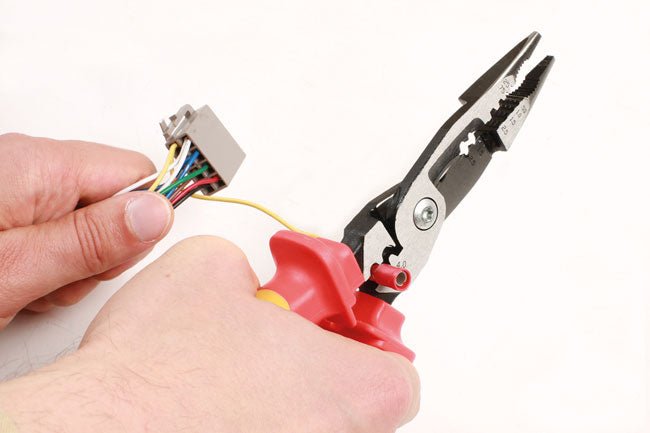 Laser Tools 8423 Insulated Long Nose Multifunctional Pliers 225mm Laser Tools