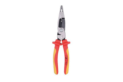 Laser Tools 8423 Insulated Long Nose Multifunctional Pliers 225mm Laser Tools