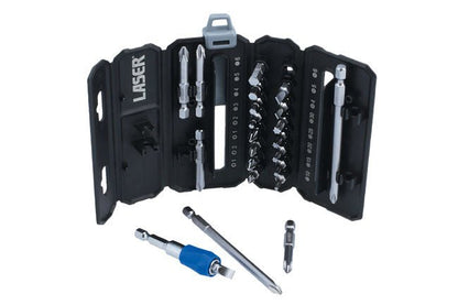Laser Tools 8424 Portable Power Tool Bit Set 23pc Laser Tools