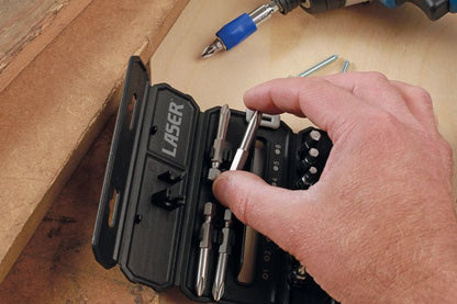 Laser Tools 8424 Portable Power Tool Bit Set 23pc Laser Tools