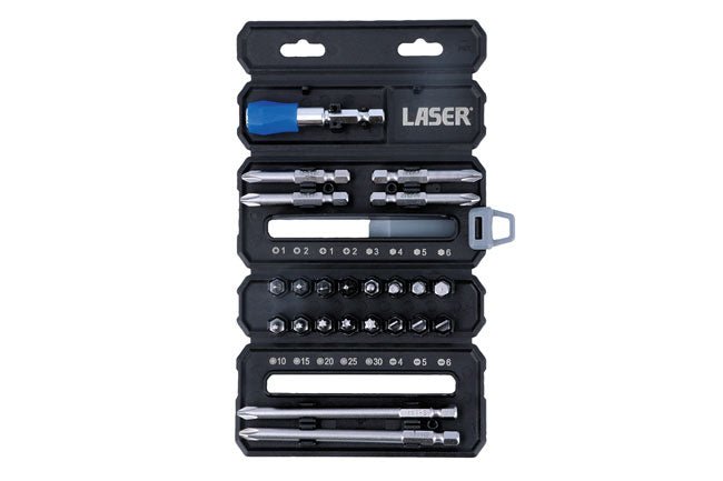 Laser Tools 8424 Portable Power Tool Bit Set 23pc Laser Tools