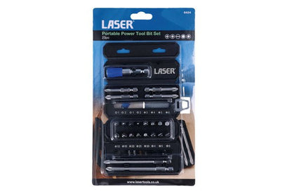 Laser Tools 8424 Portable Power Tool Bit Set 23pc Laser Tools