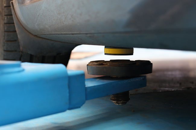 Laser Tools 8439 Engineered Acetal Jack Pads for Tesla Model 3 & Y - 4pc Laser Tools