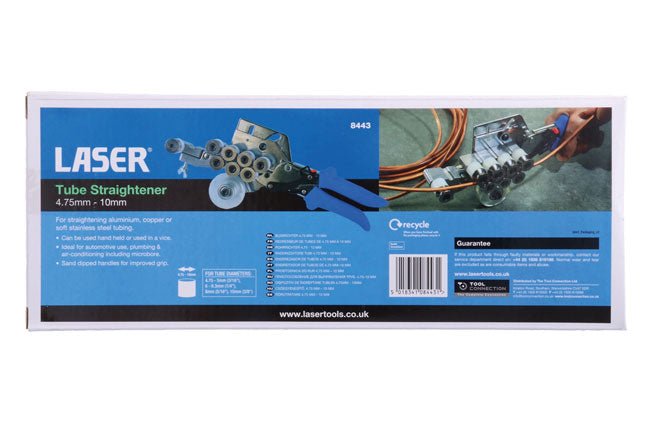 Laser Tools 8443 Tube Straightener 4.75mm - 10mm Laser Tools