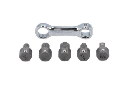 Laser Tools 8444 Door Hinge & Difficult Access Bit Set - for VW Group Laser Tools