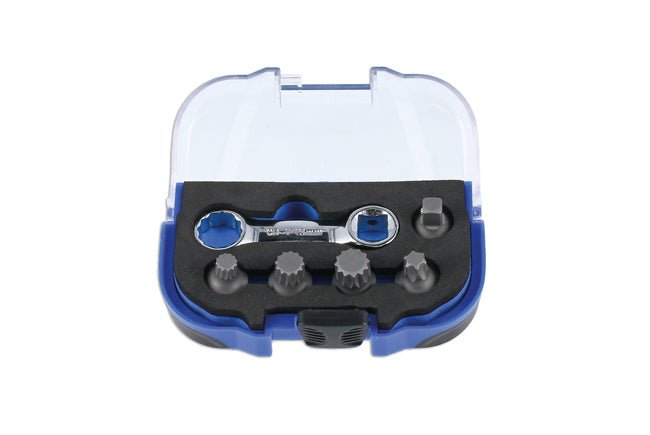 Laser Tools 8444 Door Hinge & Difficult Access Bit Set - for VW Group Laser Tools