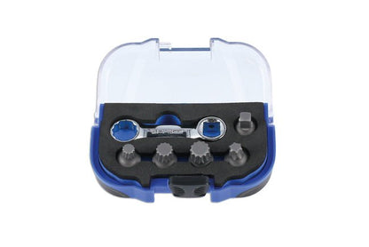 Laser Tools 8444 Door Hinge & Difficult Access Bit Set - for VW Group Laser Tools