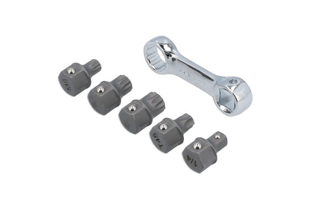 Laser Tools 8444 Door Hinge & Difficult Access Bit Set - for VW Group Laser Tools