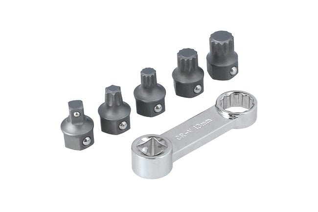 Laser Tools 8444 Door Hinge & Difficult Access Bit Set - for VW Group Laser Tools