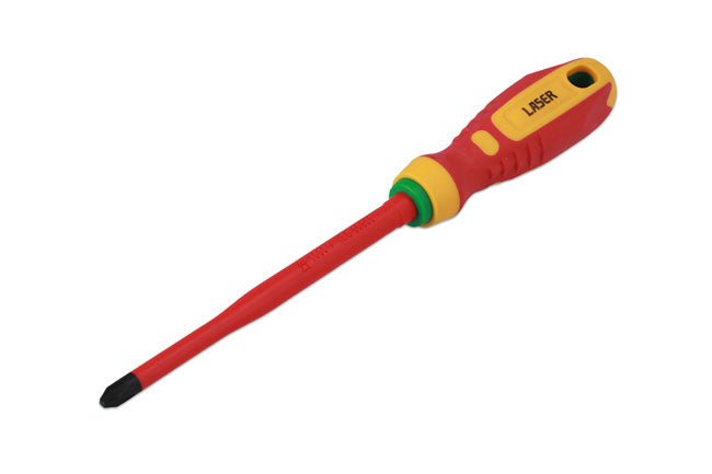 Laser Tools 8449 Phillips Insulated Screwdriver Ph3 x 150mm Laser Tools