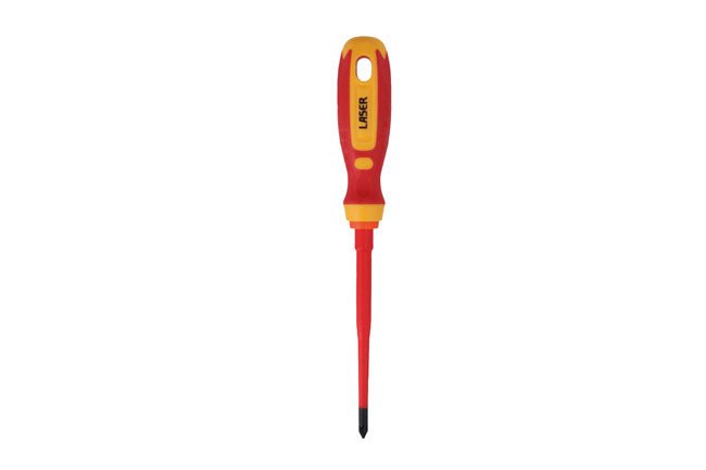 Laser Tools 8450 PzDrive Insulated Screwdriver Pz1 x 100mm Laser Tools