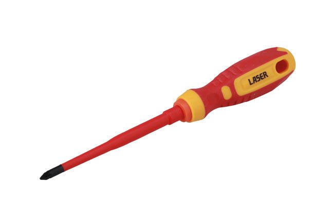 Laser Tools 8450 PzDrive Insulated Screwdriver Pz1 x 100mm Laser Tools