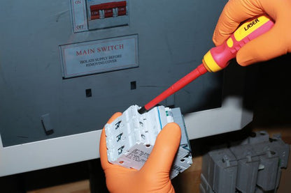 Laser Tools 8450 PzDrive Insulated Screwdriver Pz1 x 100mm Laser Tools