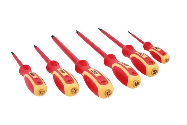 Laser Tools 8455 VDE Insulated Screwdriver Set 6pc Laser Tools