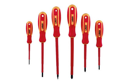 Laser Tools 8455 VDE Insulated Screwdriver Set 6pc Laser Tools