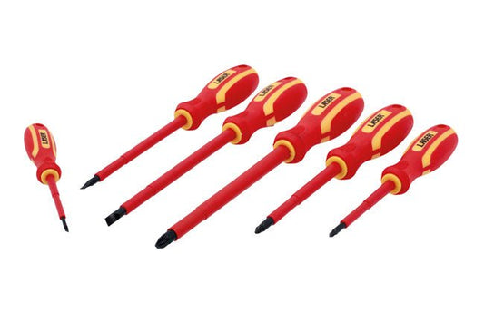 Laser Tools 8455 VDE Insulated Screwdriver Set 6pc Laser Tools
