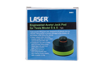 Laser Tools 8461 Engineered Acetal Jack Pad for Tesla Model S & X - 1pc Laser Tools