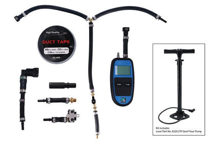Laser Tools 8467 EV Battery Integrity Pressure Test Kit - for Hyundai, Jaguar, Kia & Nissan Laser Tools