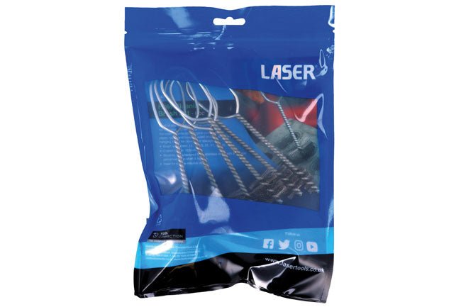 Laser Tools 8476 Hole Cleaning Brush Set 6pc Laser Tools
