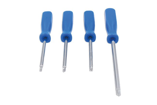 Laser Tools 8477 Clutch Head Screwdriver Set 4pc Laser Tools