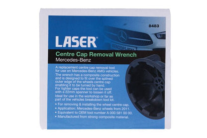 Laser Tools 8483 Centre Cap Removal Wrench - Mercedes-Benz Laser Tools