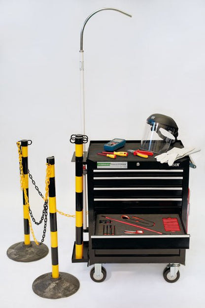 Laser Tools 8490 EV Cabinet with Foam Inlays, Tools & Safety Products Laser Tools