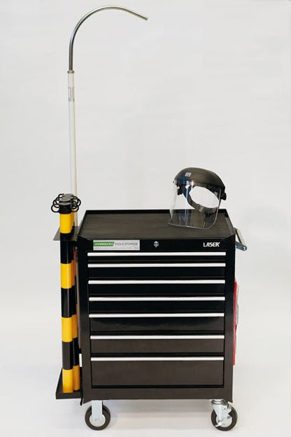 Laser Tools 8490 EV Cabinet with Foam Inlays, Tools & Safety Products Laser Tools