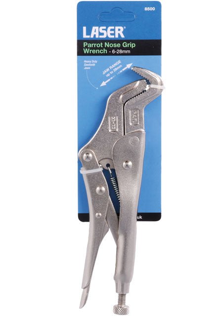 Laser Tools 8500 Parrot Nose Grip Wrench 6-28mm Laser Tools