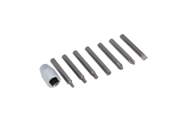 Laser Tools 8506 Impact Bit Set 8pc 1/2"D Laser Tools