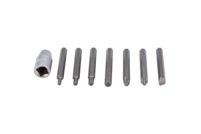 Laser Tools 8506 Impact Bit Set 8pc 1/2"D Laser Tools