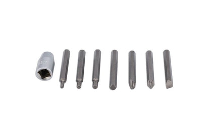 Laser Tools 8506 Impact Bit Set 8pc 1/2"D Laser Tools