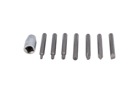 Laser Tools 8506 Impact Bit Set 8pc 1/2"D Laser Tools