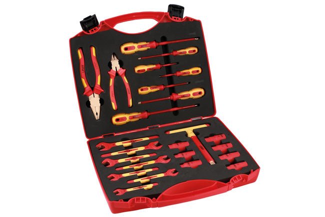 Laser Tools 8509 Spark Resistant Fully Insulated Tool Kit 24pc Laser Tools