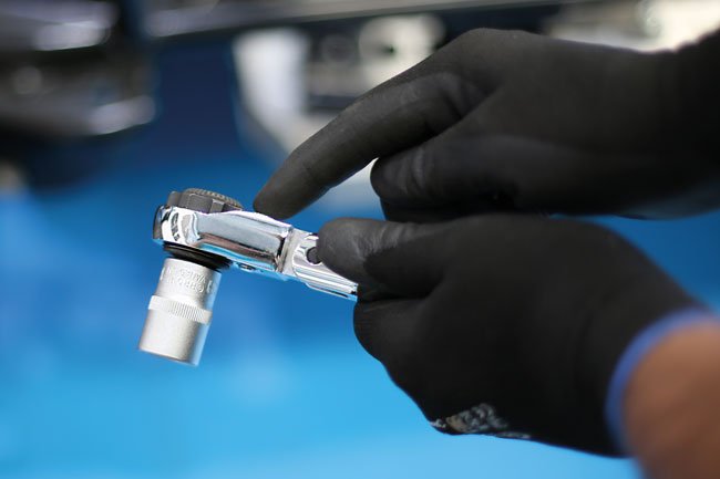 Laser Tools 8512 Extendable Flexi Head Ratchet 1/2"D Laser Tools