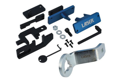 Laser Tools 8514 Engine Timing Master Kit (inc Pulley Holding Tool) â€“ for PSA Wet Belt 1.0, 1.2 Petrol Laser Tools